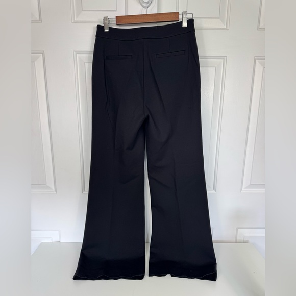 Boden‎ Pants Women’s 6R Black Wide Leg Dress Stretch Pockets - Picture 2 of 7